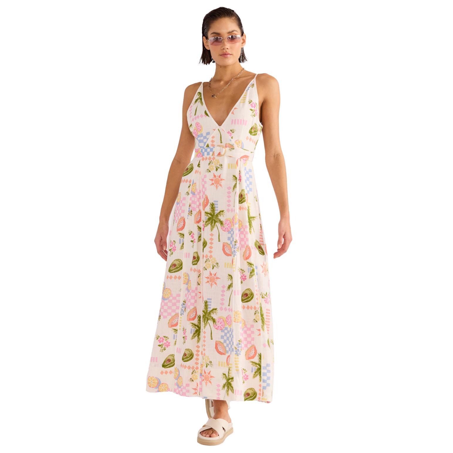 MINKPINK Gracie Panel Midi Dress